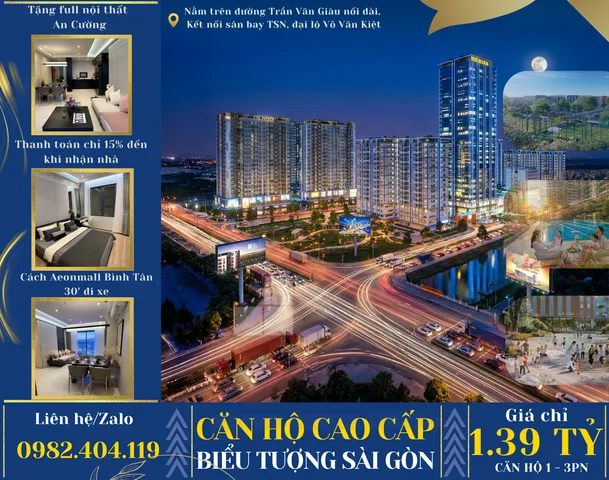 CHỈ 280 TRIỆU, SỞ HỮU NGAY CĂN HỘ CAO CẤP 2PN, HỖ TRỢ LS 2 NĂM