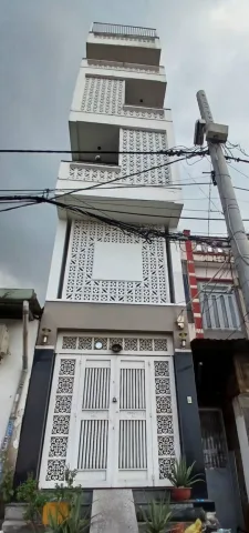 (MẶT TIỀN BỜ KÈ RẠCH XUYÊN TÂM - CÓ THANG MÁY) LÊ ĐỨC THỌ GÒ VẤP - 8.68 TỶ - 3.2x18m (57m²) - NHÀ 6 TẦNG BTCT KIÊN CỐ, VỊ TRÍ ĐẮC ĐỊA