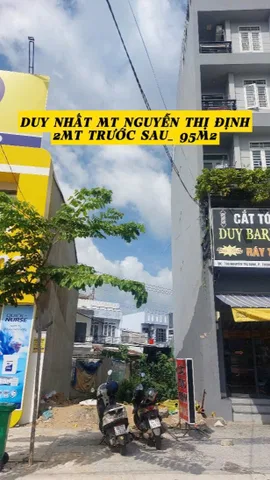 Duy nhất MTKD Nguyễn Thị Định 2 mặt trước sau,  xây 7 tầng, đường 30m hiện hữu kinh doanh tốt. Giá chỉ 21,8 tỷ TL