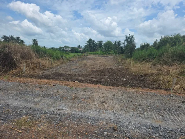 ĐẤT VƯỜN , MẶT TIỀN SÔNG VÀM CỎ ( KHU VỰC CHO CHUYỂN FULL THỔ) 550m2 giá 810 triệu - Xã Thạnh Hòa Huyện Bến Lức Long An