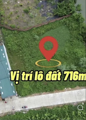 Bán Đất 716m2 có sẵn 176.8 m2 thổ cư giá 1.36 tỷ tại - Chọn - Xã Bình Dương Thị xã Đông Triều Quảng Ninh