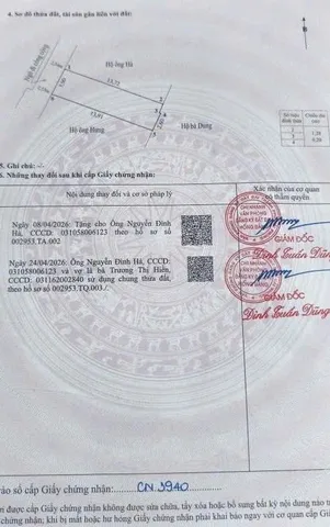 BÁN ĐẤT AN LẠC – HỒNG BÀNG, HẢI PHÒNG SẢN PHẨM HIẾM GIÁ TỐT 2,5X TỶ