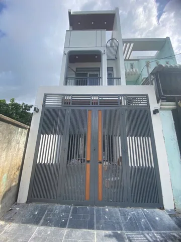 Nhà 1 trệt 2 lầu chuẩn bị hoàn thiện KDC Phú Hòa 2-Phú Hoà (phường Phú Lợi-TP.HCM) Mt Đường số 8