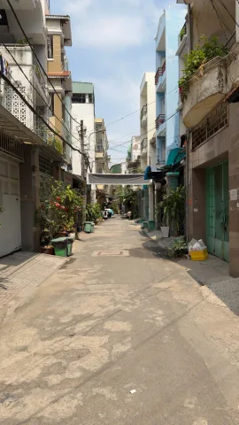 NHÀ HẺM XE HƠI CỘNG HÒA - HOÀNG HOA THÁM - ÚT TỊCH – GẦN GA T3 – 4 TẦNG – 77M² – CHỈ 14.5 TỶ