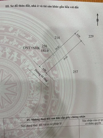 Bán Đất 181m2 có sẵn 60 m2 thổ cư giá 1.5 tỷ tại - Chọn - - Chọn - Phường Cư Bao Đắk Lắk