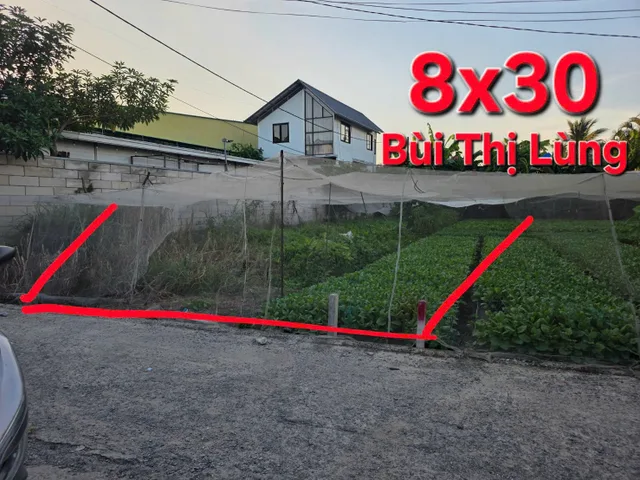 💥Bán Đất có sẵn 240 m2 thổ cư giá 5.3 tỷ tại Bùi Thị Lùng, Thới Tam Thôn, Hóc Môn TP. Hồ Chí Minh