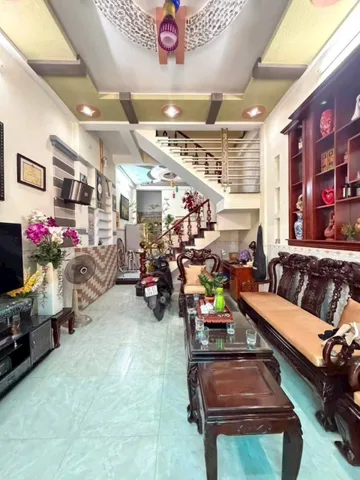 BÁN NHÀ ĐẸP NGUYỄN THỊ ĐẶNG QUẬN 12 60M2 3 TẦNG 4PN 5.38 TỶ KẾ CHỢ HIỆP PHÚ