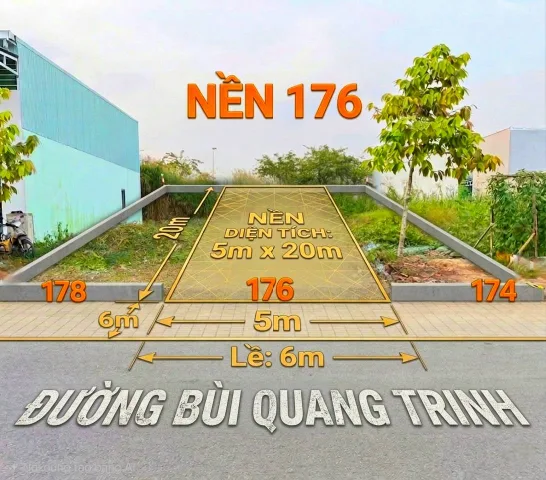 BÁN NỀN ĐẸP MẶT TIỀN ĐƯỜNG A2 TRỤC CHÍNH KHU DÂN CƯ PHÚ AN