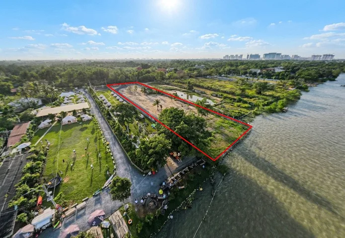 [O2718*] Bán gấp đất mặt tiền Đường Số 5 Long Phước - View sông đẳng cấp, 6x tỷ