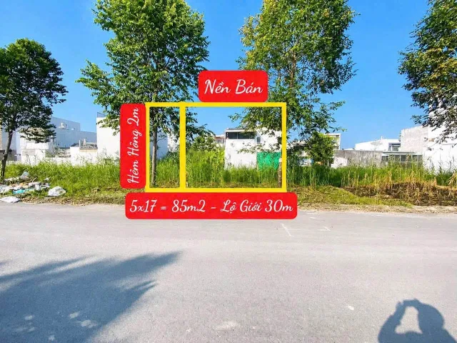 BÁN NỀN 191  ĐƯỜNG D1 - KHU DÂN CƯ HỒNG LOAN - P. CÁI RĂNG - TP. CẦN THƠ
