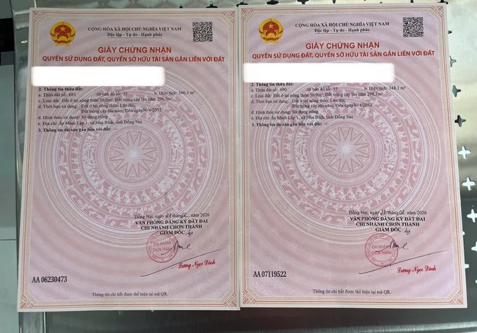 🔥694m2 ĐẤT CHỢ MINH LẬP , CHƠN THÀNH , TP ĐỒNG NAI /SHR