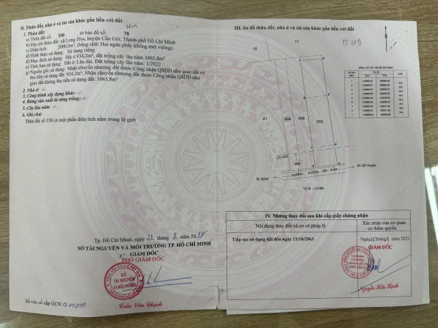 BÁN ĐẤT MẶT TIỀN ĐƯỜNG DUYÊN HẢI – LONG HÒA, CẦN GIỜ