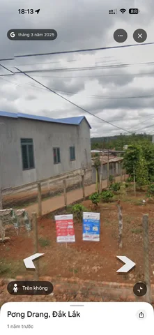 Bán Đất 480m2 có sẵn 60 m2 thổ cư giá 960 triệu tại Xã Tân Lập Huyện Krông Búk Đắk Lắk
