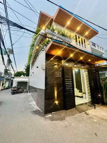 🔥 (Gần MT Quang Trung) Hẻm ô tô 1 chiều - 6.x tỷ - 5 x 10.5m (52m²) - Lô Góc 2 Mặt Thoáng, Nội Thất Châu Âu, 3 Phòng Ngủ 🔥