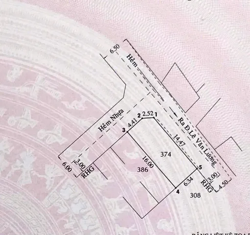 ĐẤT ĐẸP - FULL THỔ CƯ - 6M*16,5M - KDC ĐƯỜNG LÊ VĂN LƯƠNG - NHƠN ĐỨC - NHÀ BÈ - TP.HCM - GIÁ: 4 Tỷ 300 TRIỆU - LIÊN HỆ 0919089456