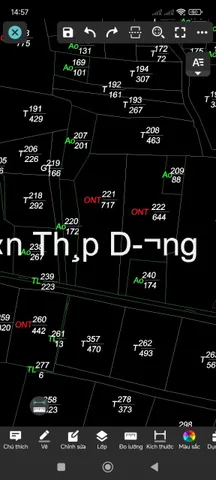 Bán Đất 717m2 có sẵn 717 m2 thổ cư giá 15 tỷ tại - Chọn - Xã Trung Kênh Huyện Lương Tài Bắc Ninh