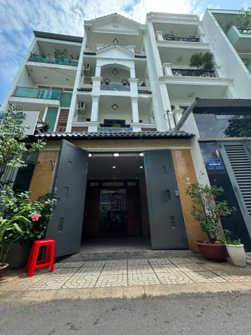 Bán Nhà hẻm 7m thông, dt; 4,5 x 19m, nở hậu 5,8m đúc trệt 3 lầu giá 12,9ty thương lượng