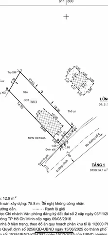 BDS HVL LVCC LÔ 8x28M = 226M2 MT ĐƯỜNG SỐ 8 TĂNG B QUẬN 9