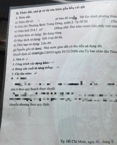 Bán Đất dự án Đông Thủ Thiêm Quận 2 👉 Lô góc 2 mặt tiền cách Đỗ Xuân hợp 50m full thổ 214.1m2 vị trí siêu đẹp