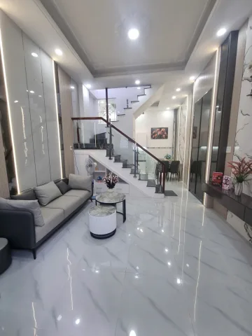 🔥 (Trung Tâm An Hội Đông) Hẻm An Ninh - 4.x Tỷ - 4 x 8m (32m²) - 2 Tầng Kiên Cố, 2PN, Nhà Đẹp Full Nội Thất Ở Ngay, Sổ Hoàn Công 🔥