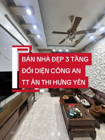 VIP
👑👑👑 NHÀ 3 TẦNG ĐẸP! MẶT ĐƯỜNG THỊ TRẤN ÂN THI, HƯNG YÊN. Sẵng sàn kinh doanh