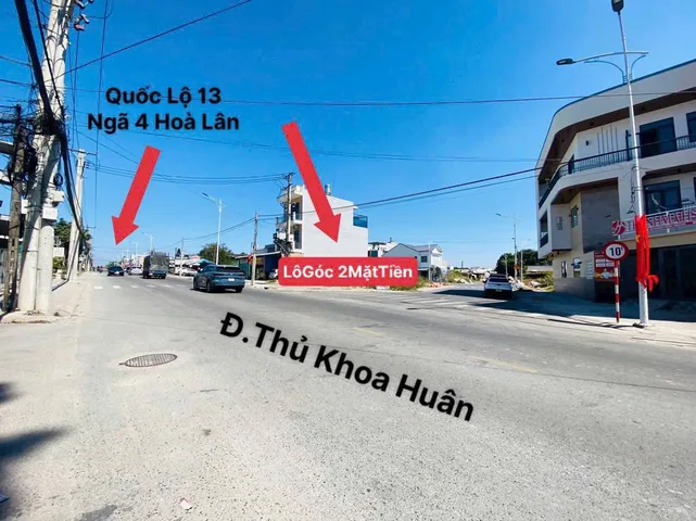 Bán Đất 2 mặt tiền 160m2, thổ cư 100% giá 8.9 tỷ tại  Phường Thuận Giao Thị xã Thuận An Bình Dương