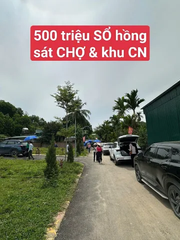 500 triệu, vị trí gần CHỢ - gần Bệnh viện- gần khu Công nghiệp, SỔ HỒNG riêng