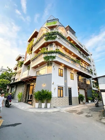 Bán nhà 4 tầng, góc 2 mặt hẻm đường 6m thông khu dân trí đường số 1 p16 Gò Vấp