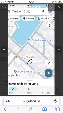 Bán Đất 151m2 có sẵn 116 m2 thổ cư giá 5.2 tỷ tại Đường Liên Phường Xã Dị Sử Huyện Mỹ Hào Hưng Yên