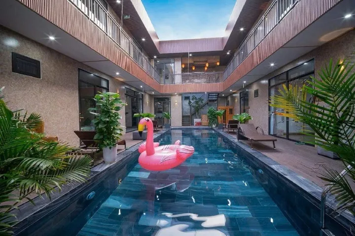 VILLA HỒ BƠI GÓC 2 MẶT TIỀN - GẦN BIỂN MỸ KHÊ- DÒNG TIỀN 280 TRIỆU- DIỆN TÍCH LỚN 440M2