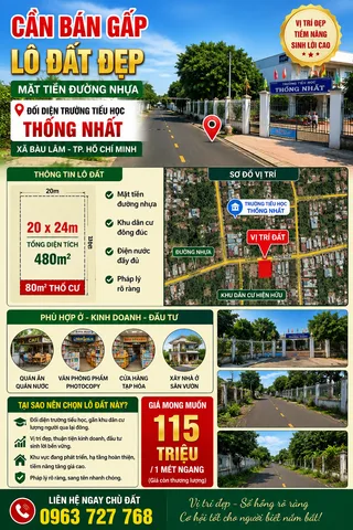 ĐẤT Ở ĐỐI DIỆN TRƯỜNG HỌC TIỆN KINH DOANH BUÔN BÁN