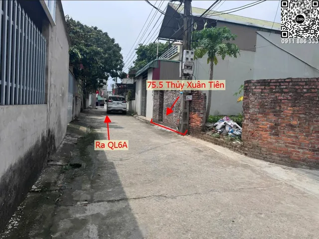 Bán đất Xuân Mai Chương Mỹ, trục chính kinh doanh, 76m2 giá 2,x tỷ