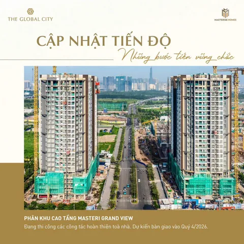 BDS HVL [NC] BÁN SHOPHOUSE The Global city Quận 2 Giá 43 tỷ