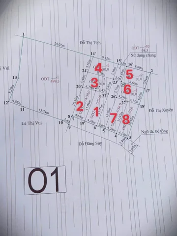 8 lô F0 tại Đặng Cương, An Dương, Hải Phòng