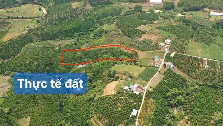 Bán Đất 552m2 có sẵn 100 m2 thổ cư giá 750 triệu tại - Chọn - Xã Gia Lâm Huyện Lâm Hà Lâm Đồng