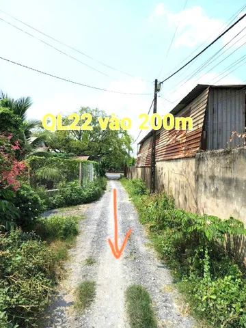 Bán Đất 135m2 có sẵn 126 m2 thổ cư giá 1.1 tỷ tại - Chọn - Xã Phước Thạnh Huyện Củ Chi TP. Hồ Chí Minh