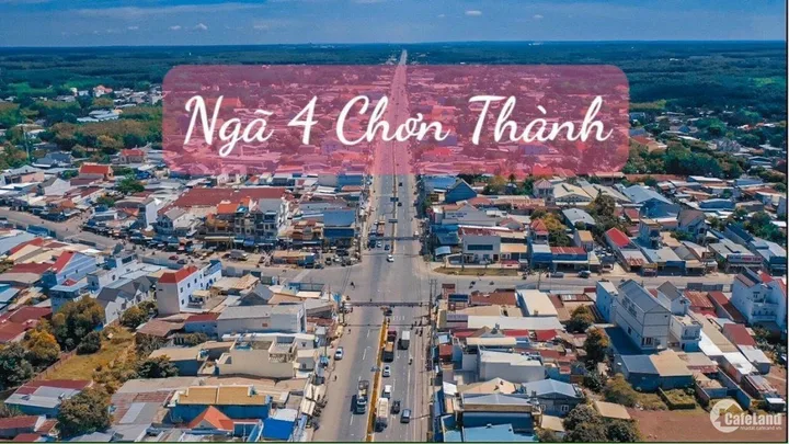Cặp liền kề 460m2 - Thổ cư 150m2 - Đường lớn phù hợp kinh doanh - Sát đường Nguyễn Văn Linh - Cách Vincom 3p phút - Đất ngay TT Chơn Thành - Bình Phước