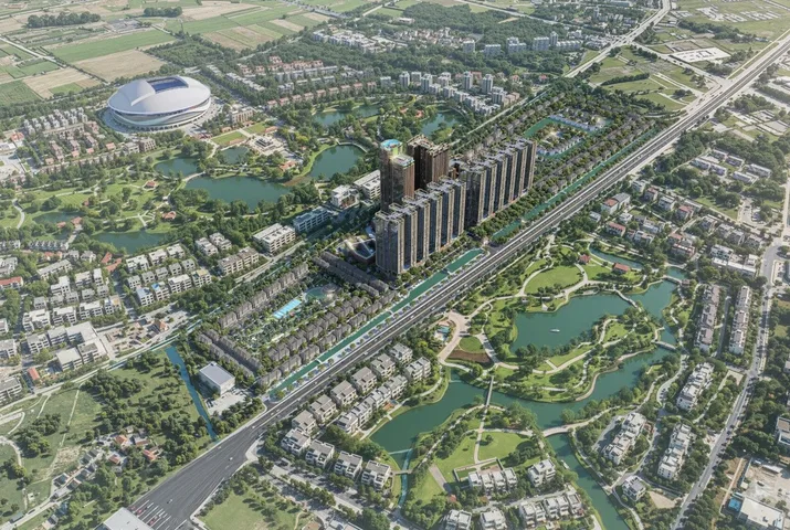 1,08 tỷ sở hữu căn 2N cao cấp, view nhìn thẳng ra sông Cửu An- Sunshine legend city