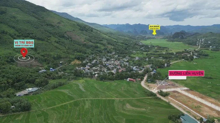 Bán gấp 5800m có 400m thổ cư tại Cuối Hạ Kim Bôi gần dự án Sun Group