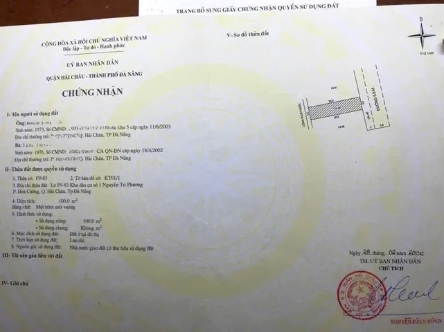 Bán đất mặt tiền Ngô Thế Vinh Hải Châu 📌📌📌Làm việc trực tiếp giá tốt !!!