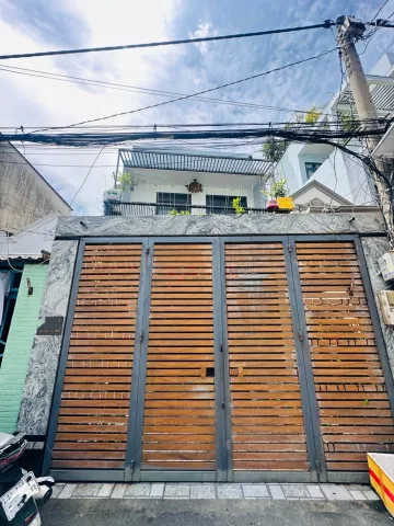 Bán Nhà NHÀ MỚI 2 TẦNG - HẺM Ô TÔ - 75m2 NGANG 4.5 x 17 - NGAY TÔ NGỌC VÂN