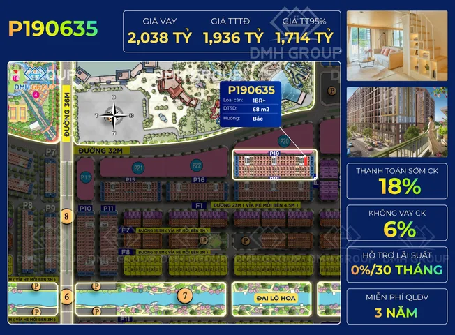 Bán Căn hộ chung cư 68m2 giá 1.71 tỷ tại Sun Urban City Hà Nam