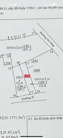 Bán lô Diên Bình cạnh đường liên vùng 
Diện tích 125,8m2 có thổ cư sẵn
Đường hiện trạng 3,5m bê tông
Cách đường liên vùng khoảng 300m
💰💰Giá chỉ 699tr
📲📲