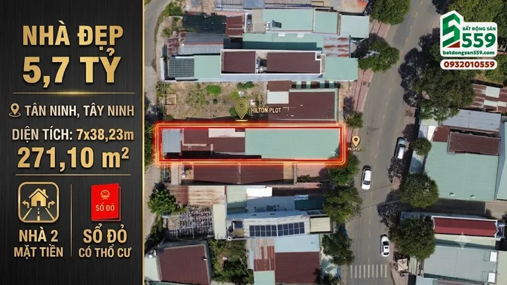 Chính chủ cần bán nhà đang kinh doanh tại mặt tiền đường Phạm Tung, Phường Tân Ninh, Tây Ninh mới