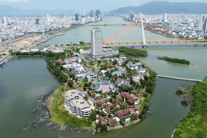 BÁN LÔ GÓC 370M2 KHU NAM VIỆT Á-SÁT CHƯƠNG DƯƠNG-VIEW PHÁO HOA-ĐƯỜNG 15M5 XUÂN QUỲNH-42 TỶ