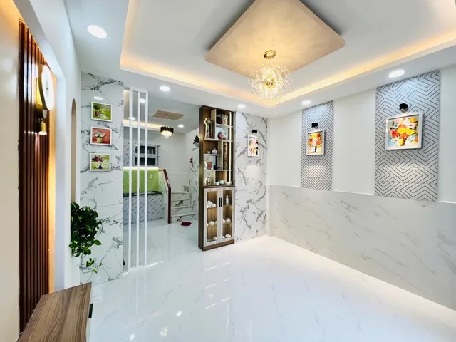 BÁN NHÀ MỚI ĐẸP 4 TẦNG BÌNH ĐÔNG QUẬN 8 KHÔNG LG KHÔNG QH NHIK 4 TỶ