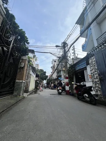 ÂN BÌNH - MẶT TIỀN KINH DOANH - NGAY KHU VIP BÀU CÁT, ĐỒNG ĐEN - 4 TẦNG (NỞ HẬU 4M8) - CHỈ 12.1 TỶ