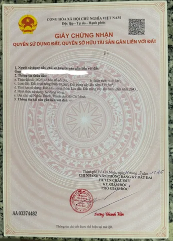 Bán đất chính chủ ngang 20 mét mặt tiền