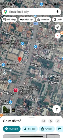 Bán đất tặng căn nhà cấp 4 Trung Tâm Phú Lợi đối diện ngay ĐH.Thủ Dầu Một (phường Phú Lợi-TP.HCM) 1/ đường Phú Lợi vào 50m nhựa oto né nhau
