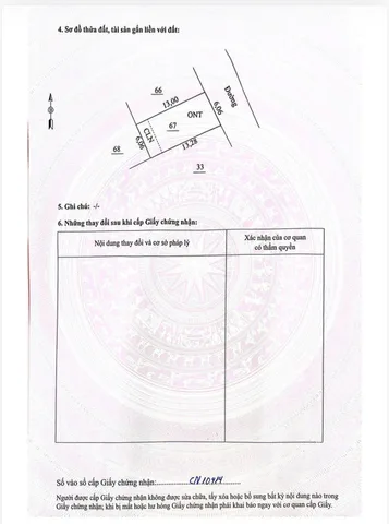 Cần Tiền Cắt Lỗ - Ép Giá sâu
Bán Đất 79m2 có sẵn 66.7 m2 thổ cư giá 590 triệu tại - Chọn - Xã Cao Dương Huyện Lương Sơn Hòa Bình